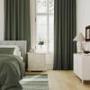 image:imageHVERSAILTEX Blackout Curtains 84 Inch Length 2 Panels Set for Living Room Bedroom Back Tab Pinch Pleated Thermal Insulated Room Darkening Light Blocking Curtains with Hooks Pumice StoneOlive