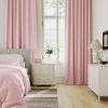 image:imageHVERSAILTEX Blackout Curtains 84 Inch Length 2 Panels Set for Living Room Bedroom Back Tab Pinch Pleated Thermal Insulated Room Darkening Light Blocking Curtains with Hooks Pumice StoneBaby Pink