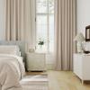 image:imageHVERSAILTEX Blackout Curtains 84 Inch Length 2 Panels Set for Living Room Bedroom Back Tab Pinch Pleated Thermal Insulated Room Darkening Light Blocking Curtains with Hooks Pumice StoneFog