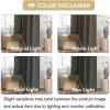 image:imageHVERSAILTEX Blackout Curtains 84 Inch Length 2 Panels Set for Living Room Bedroom Back Tab Pinch Pleated Thermal Insulated Room Darkening Light Blocking Curtains with Hooks Pumice StoneOlive