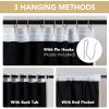 image:imageHVERSAILTEX Blackout Curtains 84 Inch Length 2 Panels Set for Living Room Bedroom Back Tab Pinch Pleated Thermal Insulated Room Darkening Light Blocking Curtains with Hooks Pumice StonePumice Stone