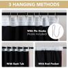 image:imageHVERSAILTEX Blackout Curtains 84 Inch Length 2 Panels Set for Living Room Bedroom Back Tab Pinch Pleated Thermal Insulated Room Darkening Light Blocking Curtains with Hooks Pumice StoneBaby Pink