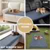 image:imageHVERSAILTEX Chenille Couch Cover for Dogs Washable Soft Fuzzy Chaise Cover Sectional Couch Covers for L Shaped Sofa Both LeftRight Thick Pet Couch Cover Protector NonSlipStone Blue 34 x 68Stone Blue