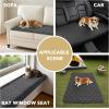 image:imageHVERSAILTEX Chenille Couch Cover for Dogs Washable Soft Fuzzy Chaise Cover Sectional Couch Covers for L Shaped Sofa Both LeftRight Thick Pet Couch Cover Protector NonSlipStone Blue 34 x 68Grey