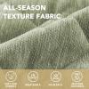 image:imageHVERSAILTEX Chenille Couch Cover for Dogs Washable Soft Fuzzy Chaise Cover Sectional Couch Covers for L Shaped Sofa Both LeftRight Thick Pet Couch Cover Protector NonSlipStone Blue 34 x 68Tender Green