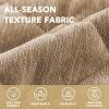 image:imageHVERSAILTEX Chenille Couch Cover for Dogs Washable Soft Fuzzy Chaise Cover Sectional Couch Covers for L Shaped Sofa Both LeftRight Thick Pet Couch Cover Protector NonSlipStone Blue 34 x 68Khaki