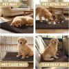 image:imageHVERSAILTEX Dog Door Mat for Muddy Paws Absorbent Dirt Trapper Non Slip Quick Dry Washable Chenille Mats for Dogs Entry Rug for Indoor Outdoor Chocolate 24 x 36Chocolate