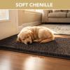 image:imageHVERSAILTEX Dog Door Mat for Muddy Paws Absorbent Dirt Trapper Non Slip Quick Dry Washable Chenille Mats for Dogs Entry Rug for Indoor Outdoor Chocolate 24 x 36Chocolate