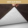 image:imageHVERSAILTEX Dog Door Mat for Muddy Paws Absorbent Dirt Trapper Non Slip Quick Dry Washable Chenille Mats for Dogs Entry Rug for Indoor Outdoor Chocolate 24 x 36Chocolate