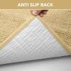 image:imageHVERSAILTEX Dog Door Mat for Muddy Paws Absorbent Dirt Trapper Non Slip Quick Dry Washable Chenille Mats for Dogs Entry Rug for Indoor Outdoor Chocolate 24 x 36Beige