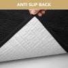 image:imageHVERSAILTEX Dog Door Mat for Muddy Paws Absorbent Dirt Trapper Non Slip Quick Dry Washable Chenille Mats for Dogs Entry Rug for Indoor Outdoor Chocolate 24 x 36Black