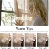 image:imageHVERSAILTEX Linen Curtains Natural Linen SemiSheer Curtains Nickel Grommet Privacy Added Premium Soft Rich Material Linen Curtain Panels for Bedroom  52x84 Inch  TurquoiseTaffy
