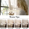 image:imageHVERSAILTEX Linen Curtains Natural Linen SemiSheer Curtains Nickel Grommet Privacy Added Premium Soft Rich Material Linen Curtain Panels for Bedroom  52x84 Inch  TurquoiseLinen
