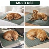 image:imageHVERSAILTEX Premium Washable Pee Pads for Dogs 2 Pack Super Absorbent 100 Waterproof Reusable NonSlip Quilted Puppy Training Pads for Crate Playpen Whelping amp Potty Training18x24 GreySage