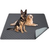 image:imageHVERSAILTEX Premium Washable Pee Pads for Dogs 2 Pack Super Absorbent 100 Waterproof Reusable NonSlip Quilted Puppy Training Pads for Crate Playpen Whelping amp Potty Training18x24 GreyGray