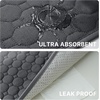 image:imageHVERSAILTEX Premium Washable Pee Pads for Dogs 2 Pack Super Absorbent 100 Waterproof Reusable NonSlip Quilted Puppy Training Pads for Crate Playpen Whelping amp Potty Training18x24 GreyGray