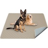 image:imageHVERSAILTEX Premium Washable Pee Pads for Dogs 2 Pack Super Absorbent 100 Waterproof Reusable NonSlip Quilted Puppy Training Pads for Crate Playpen Whelping amp Potty Training18x24 GreyBeige