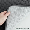 image:imageHVERSAILTEX Premium Washable Pee Pads for Dogs 2 Pack Super Absorbent 100 Waterproof Reusable NonSlip Quilted Puppy Training Pads for Crate Playpen Whelping amp Potty Training18x24 GreyGray