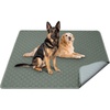 image:imageHVERSAILTEX Premium Washable Pee Pads for Dogs 2 Pack Super Absorbent 100 Waterproof Reusable NonSlip Quilted Puppy Training Pads for Crate Playpen Whelping amp Potty Training18x24 GreySage