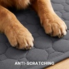 image:imageHVERSAILTEX Premium Washable Pee Pads for Dogs 2 Pack Super Absorbent 100 Waterproof Reusable NonSlip Quilted Puppy Training Pads for Crate Playpen Whelping amp Potty Training18x24 GreyGray