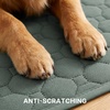 image:imageHVERSAILTEX Premium Washable Pee Pads for Dogs 2 Pack Super Absorbent 100 Waterproof Reusable NonSlip Quilted Puppy Training Pads for Crate Playpen Whelping amp Potty Training18x24 GreySage