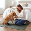 image:imageHVERSAILTEX Premium Washable Pee Pads for Dogs 2 Pack Super Absorbent 100 Waterproof Reusable NonSlip Quilted Puppy Training Pads for Crate Playpen Whelping amp Potty Training18x24 GreySage