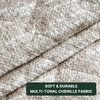 image:imageHVERSAILTEX Chenille Couch Cover for Dogs Washable Soft Chair Armchair Covers Sectional Sofa Cover NonSlip Thick Couch Furniture Protector Dog Pet Bed CoversStone Blue 28 x 47Heathered Beige