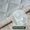 image:imageHVERSAILTEX Chenille Couch Cover for Dogs Washable Soft Chair Armchair Covers Sectional Sofa Cover NonSlip Thick Couch Furniture Protector Dog Pet Bed CoversStone Blue 28 x 47Heathered Beige