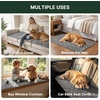 image:imageHVERSAILTEX Chenille Couch Cover for Dogs Washable Soft Chair Armchair Covers Sectional Sofa Cover NonSlip Thick Couch Furniture Protector Dog Pet Bed CoversStone Blue 28 x 47Greenish Gray